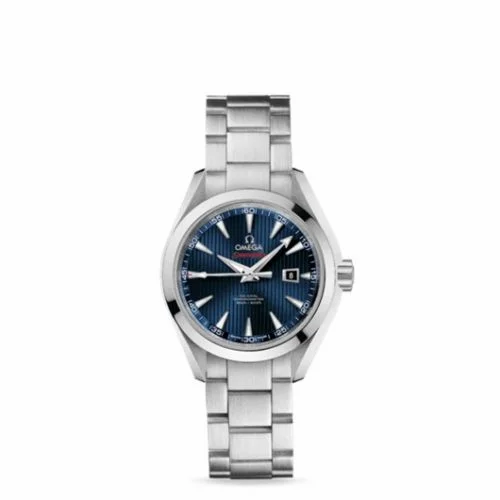 Omega Seamaster Aqua Terra 150M Co-Axial 34 Stainless Steel / Blue / Bracelet / Olympic Collection London 2012 522.10.34.20.03.001 (52210342003001)